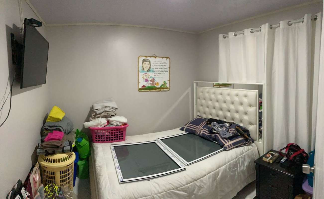 Spacious tiled terrace with metal roof outdoor entertaining in gated community Rufina Alfaro Panama