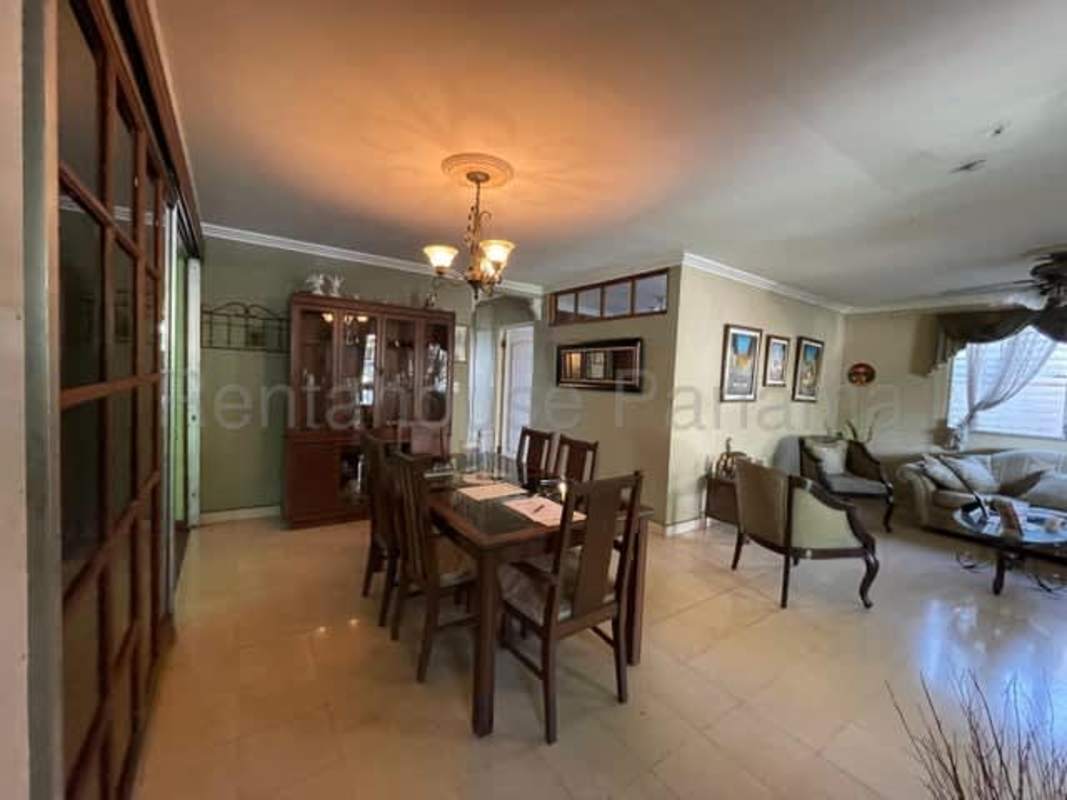 Kitchen with ample cabinetry tile floor bright window Betania house Panama