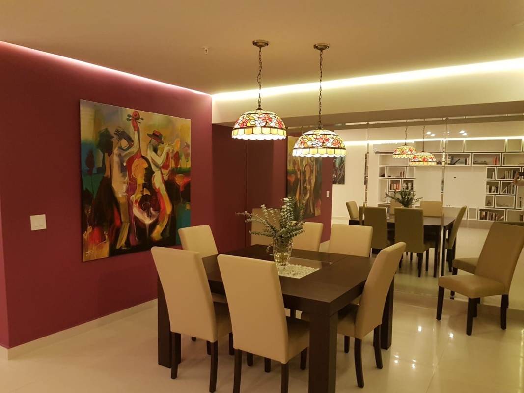 Infinity pool rooftop with skyline views at PH Parkside Costa del Este Panama City luxury condo