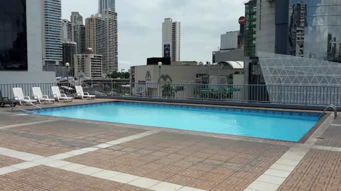 Furnished dining area with panoramic views in Punta Paitilla PH Ocean Front apartment