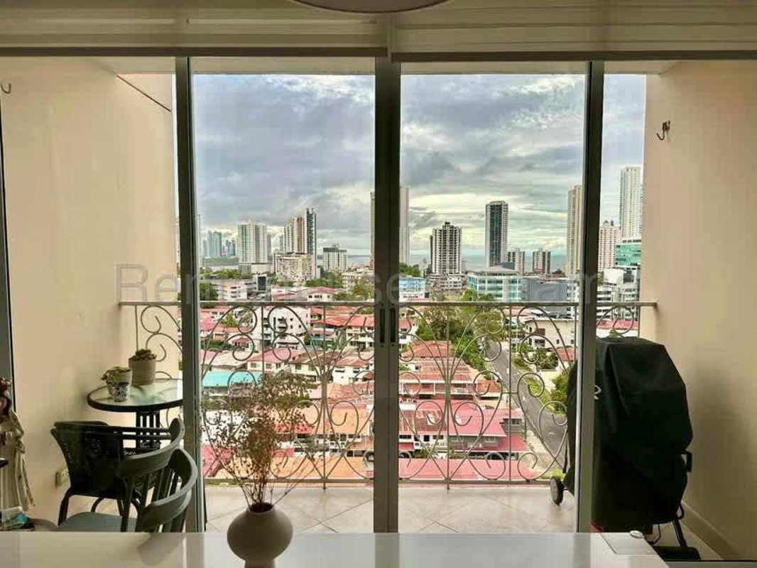 Spacious master bedroom with large closet and windows in PH San Francisco Bay Panama City