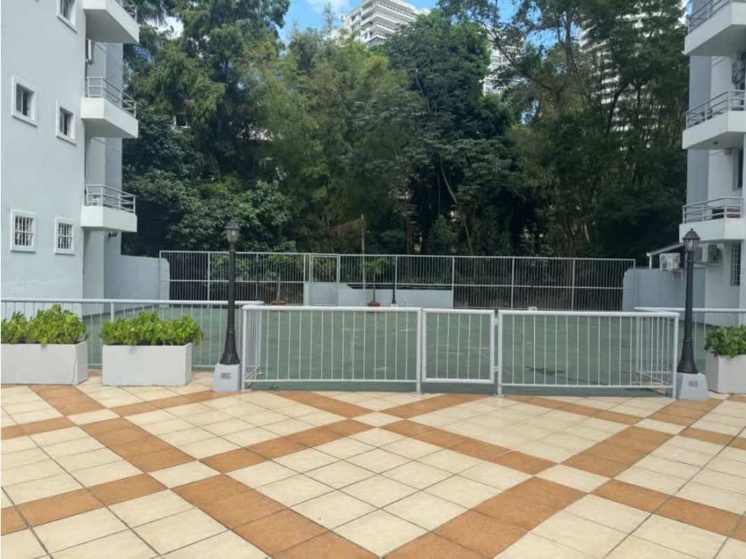 Outdoor tennis court and recreation area PH La Cresta Bella Vista Condominiums