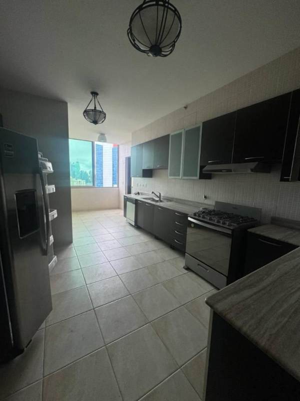 Grand lobby area with marble floors elegant design PH Pacific Point Panama City