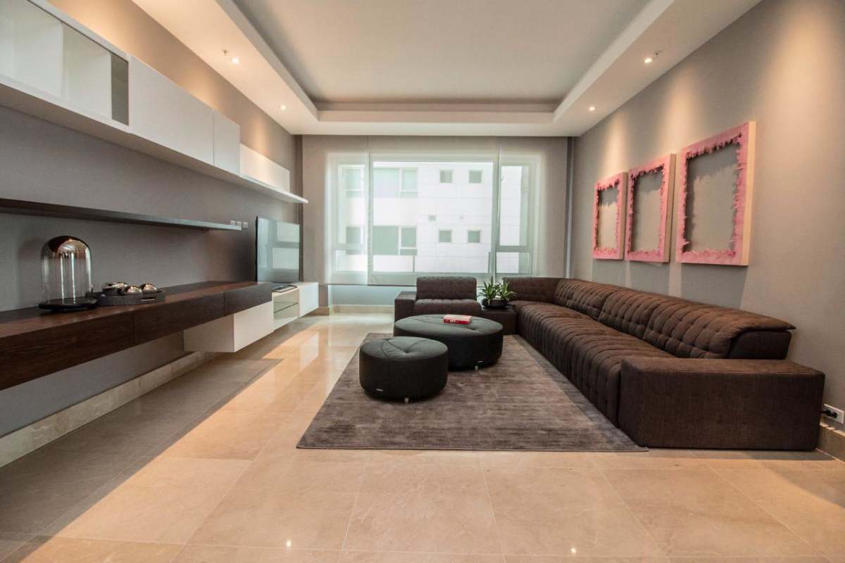 Elegant open dining with ocean views in PH Marea II Costa del Este luxury apartment Panama City