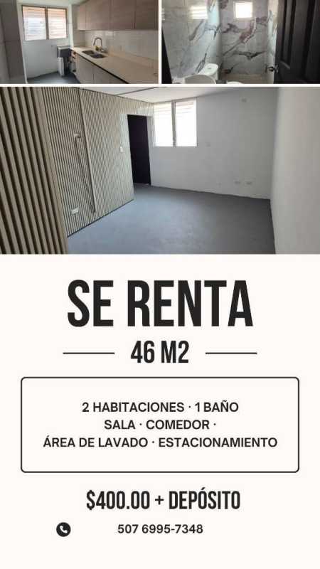 Apartment multi-room view kitchen, bathroom, living space marble tiles Villa Lorena Panama City