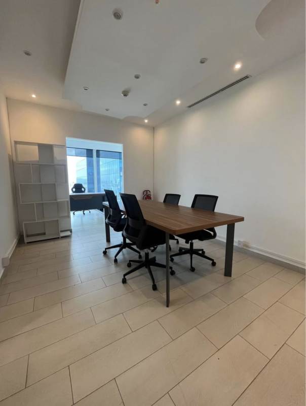 Modern high-rise office towers cityscape in Punta Pacifica Panama