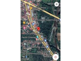 Open partially wooded commercial property near Panama-Costa Rica border