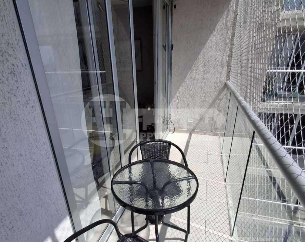 Spacious balcony with safety netting offering city view in PH Portoalegre Villa Lucre