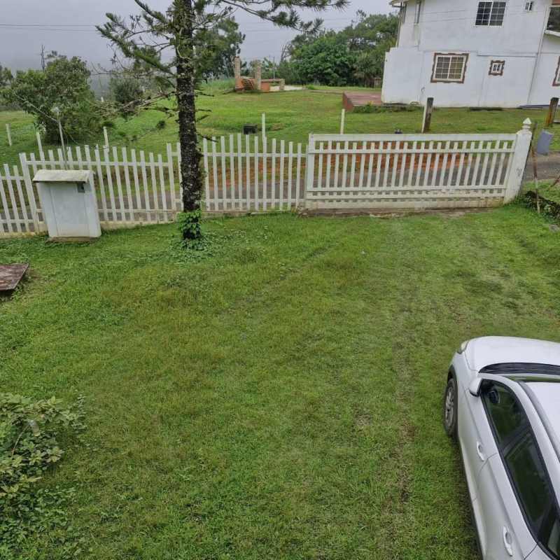 Multi-level living room with hammock, glass windows, natural light at Cerro Azul mountain home