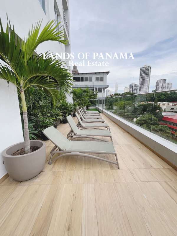 Modern 1BR 2BA Apartment with Amenities in PH Van Gogh El Cangrejo