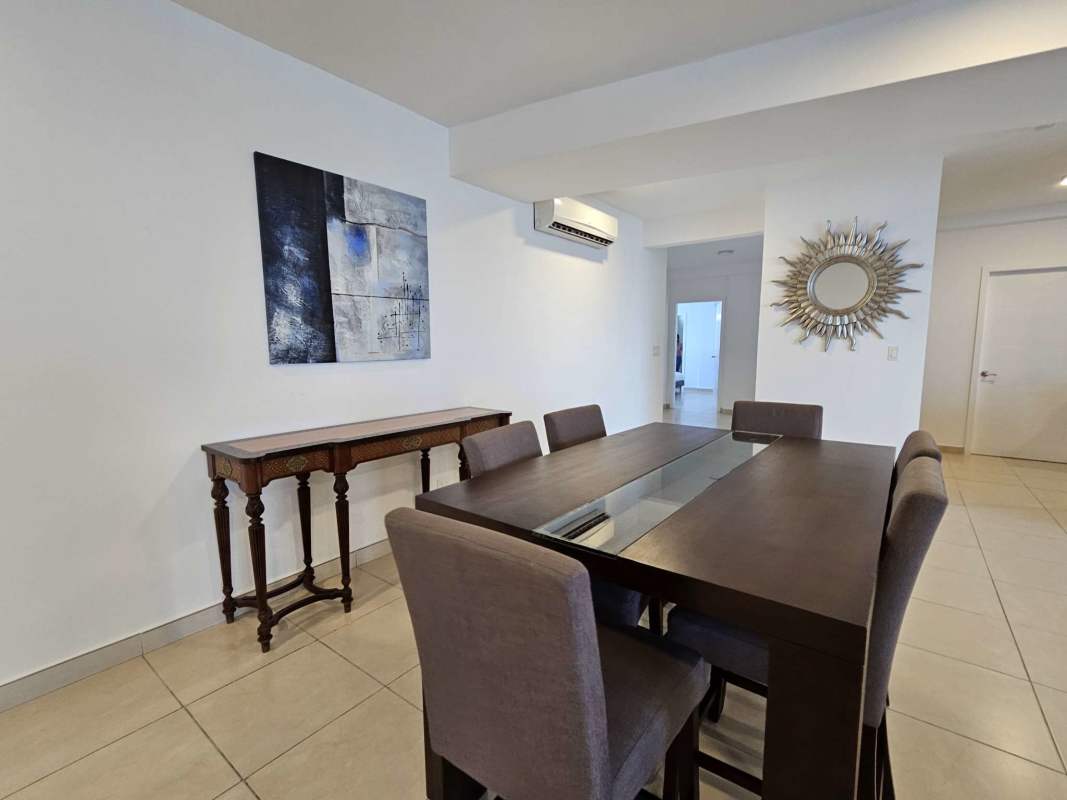 Spacious oceanfront balcony at PH Oasis On The Bay in Punta Pacifica Panama