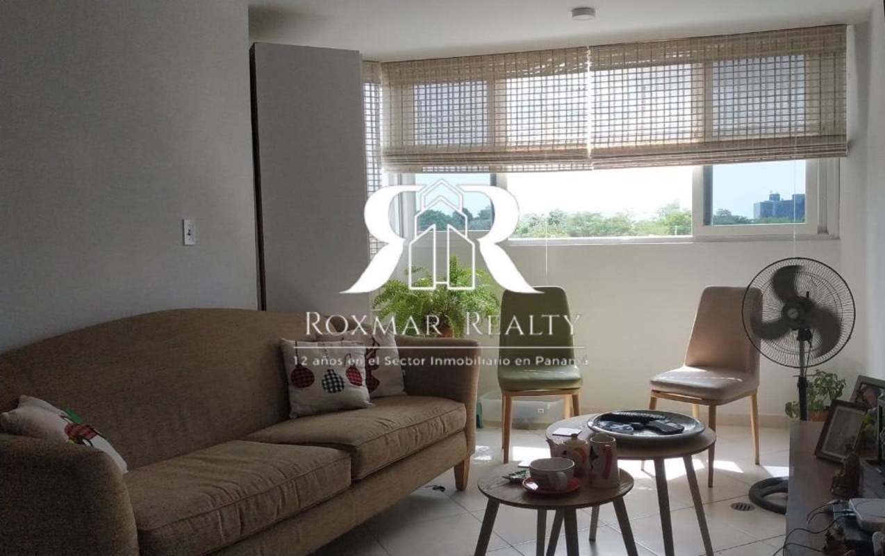 Furnished living room with neighborhood views in Torres de Llano Bonito Panama City