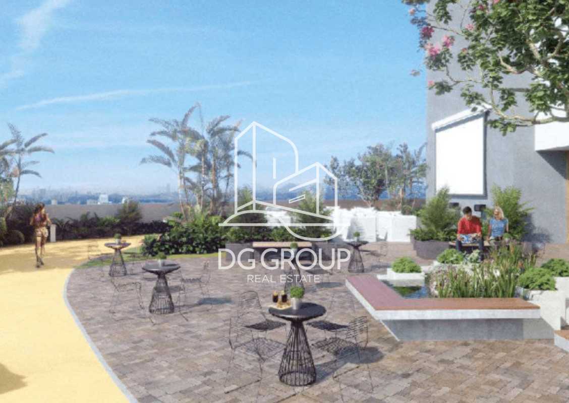 Cozy bedroom with built-in closet, AC, modern lighting in Generation Tower Panama