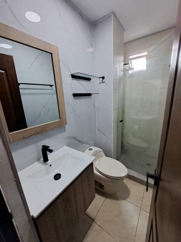 Spacious event and party room with windows in PH Albrook Residence Clayton Panama