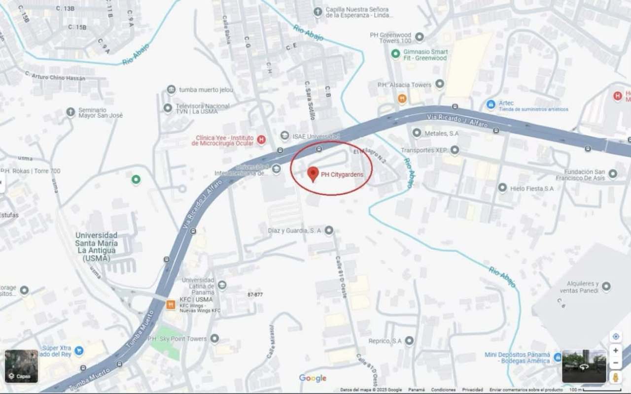 PH City Gardens modern tall residential tower on Avenida Ricardo J Alfaro Panama City