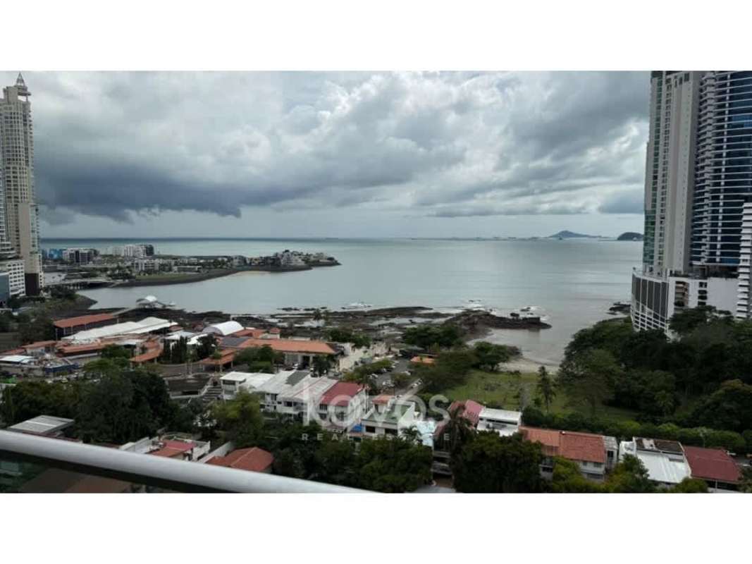 2BR Ocean View Apartment for Rent in Punta Paitilla