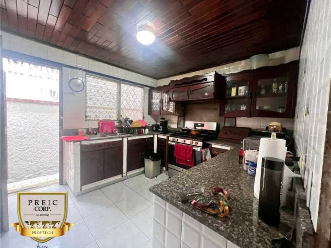 Spacious kitchen with granite countertops, wooden cabinetry Hato Pintado Panama rental
