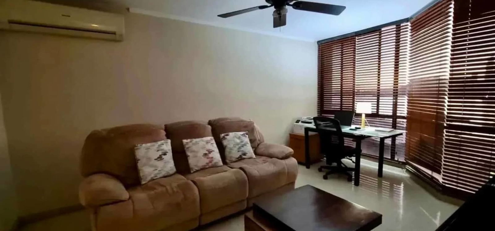 Spacious master bedroom with walk-in closet and ocean view Punta Paitilla