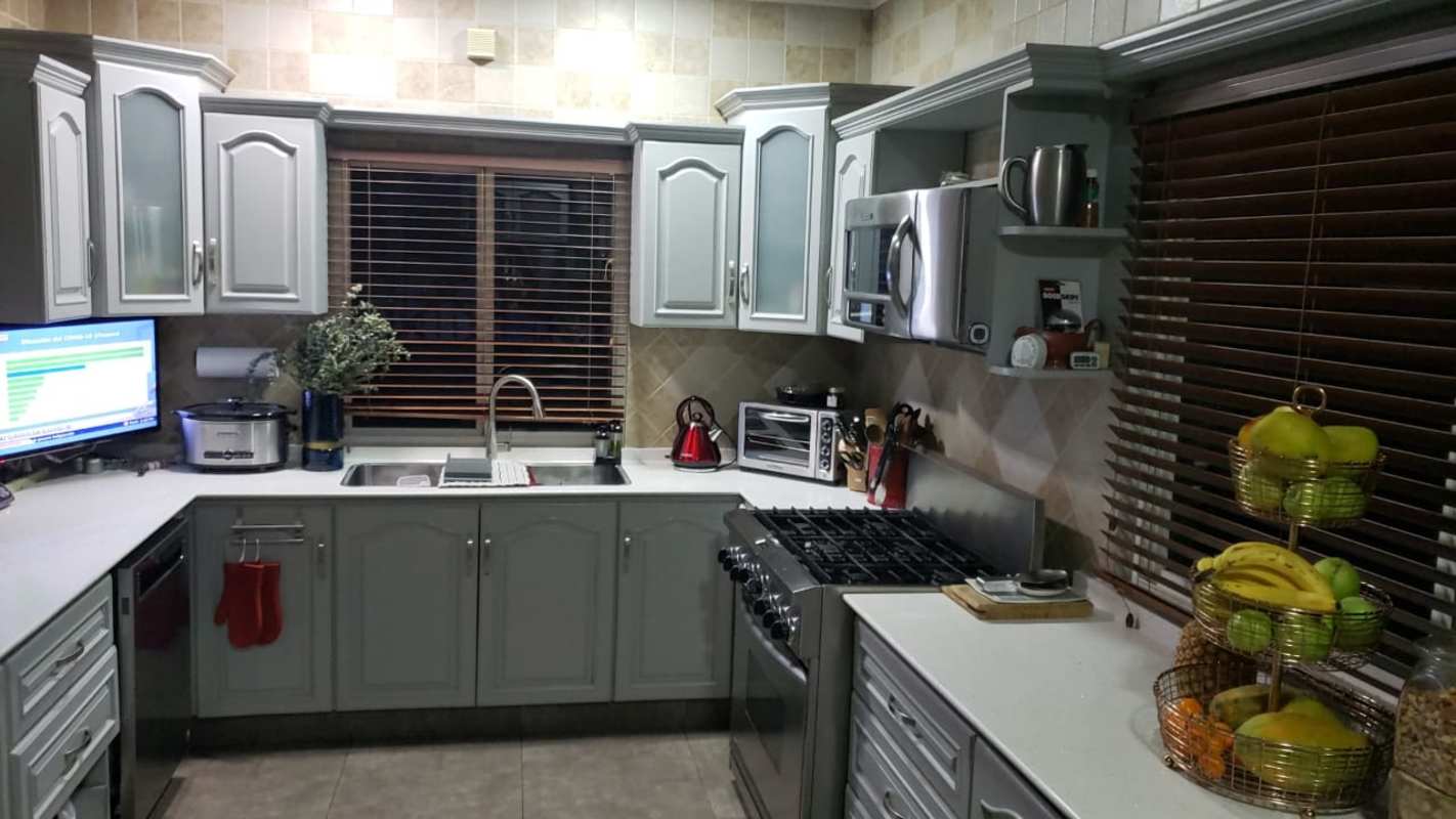 Exterior of single family house with balcony and gated entrance near Albrook Mall Panama City