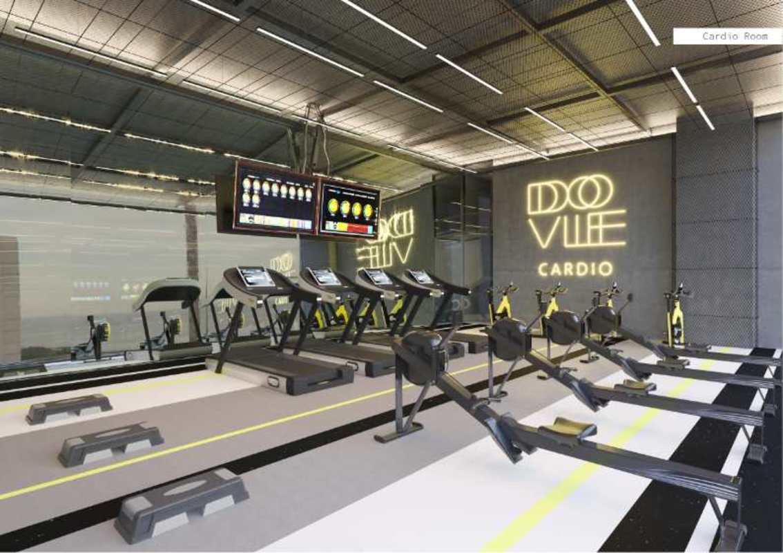 Lounge library reading area inside PH Urbana San Francisco Panama