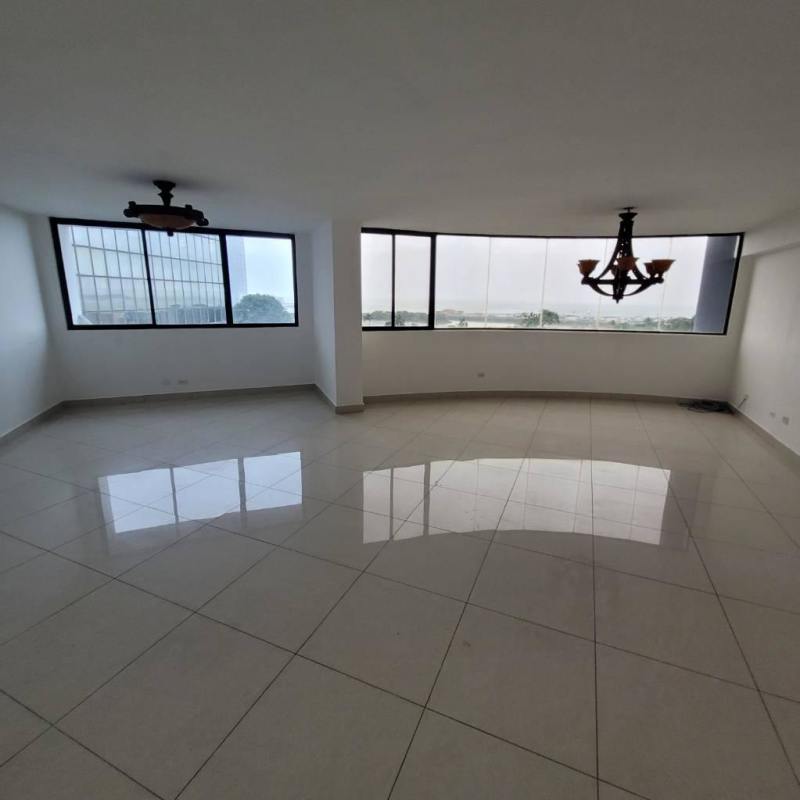 Modern outdoor pool with lounge area at PH Rocamar on Avenida Balboa Panama City