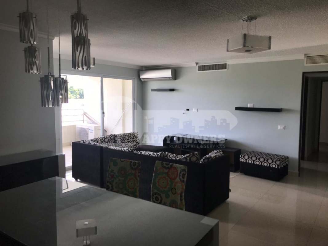Bedroom with ceiling fan, ceramic flooring, and closet at PH Altamira Gardens Ancón Panama