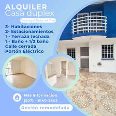 Townhouse for Rent in Pedregal - 3 bedrooms