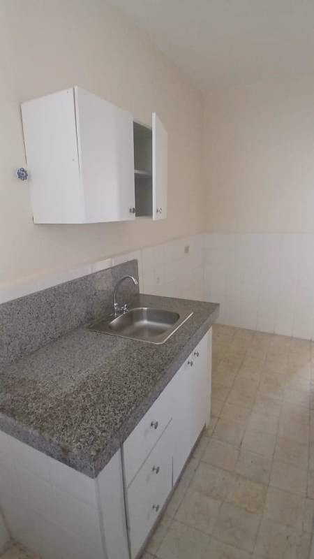 Laundry corner with sink and security window in apartment Mercedes Elidas Panama
