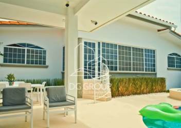 Gazebo with BBQ and dining by pool Coronado luxury house Panama