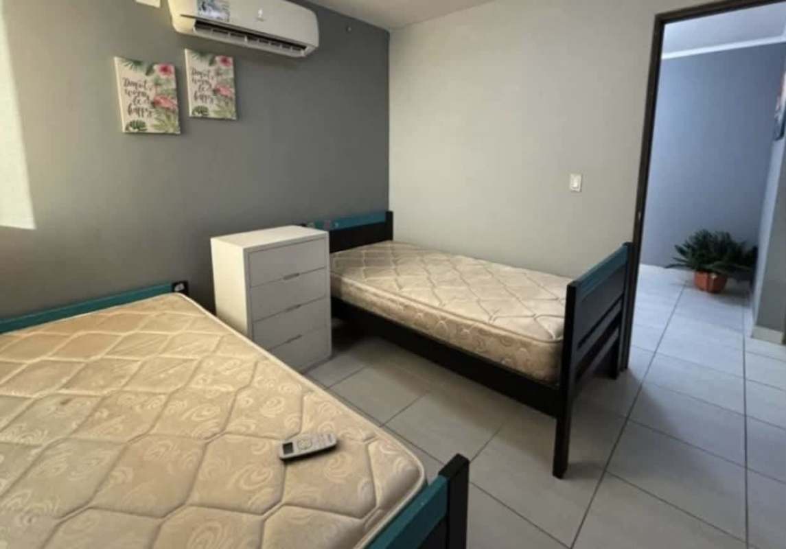 Dining space with modern table chairs open concept PH Metropolitan Park Carrasquilla Panama