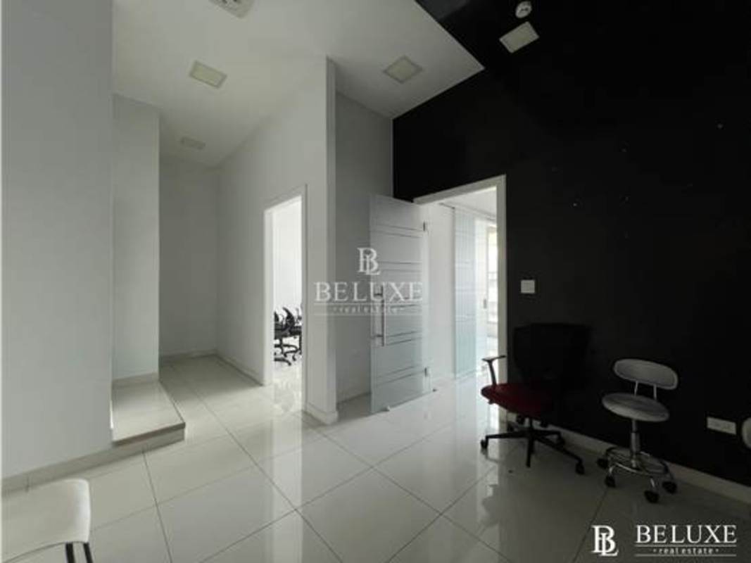 Private enclosed office room with white walls in PH Neo Plaza El Cangrejo commercial tower
