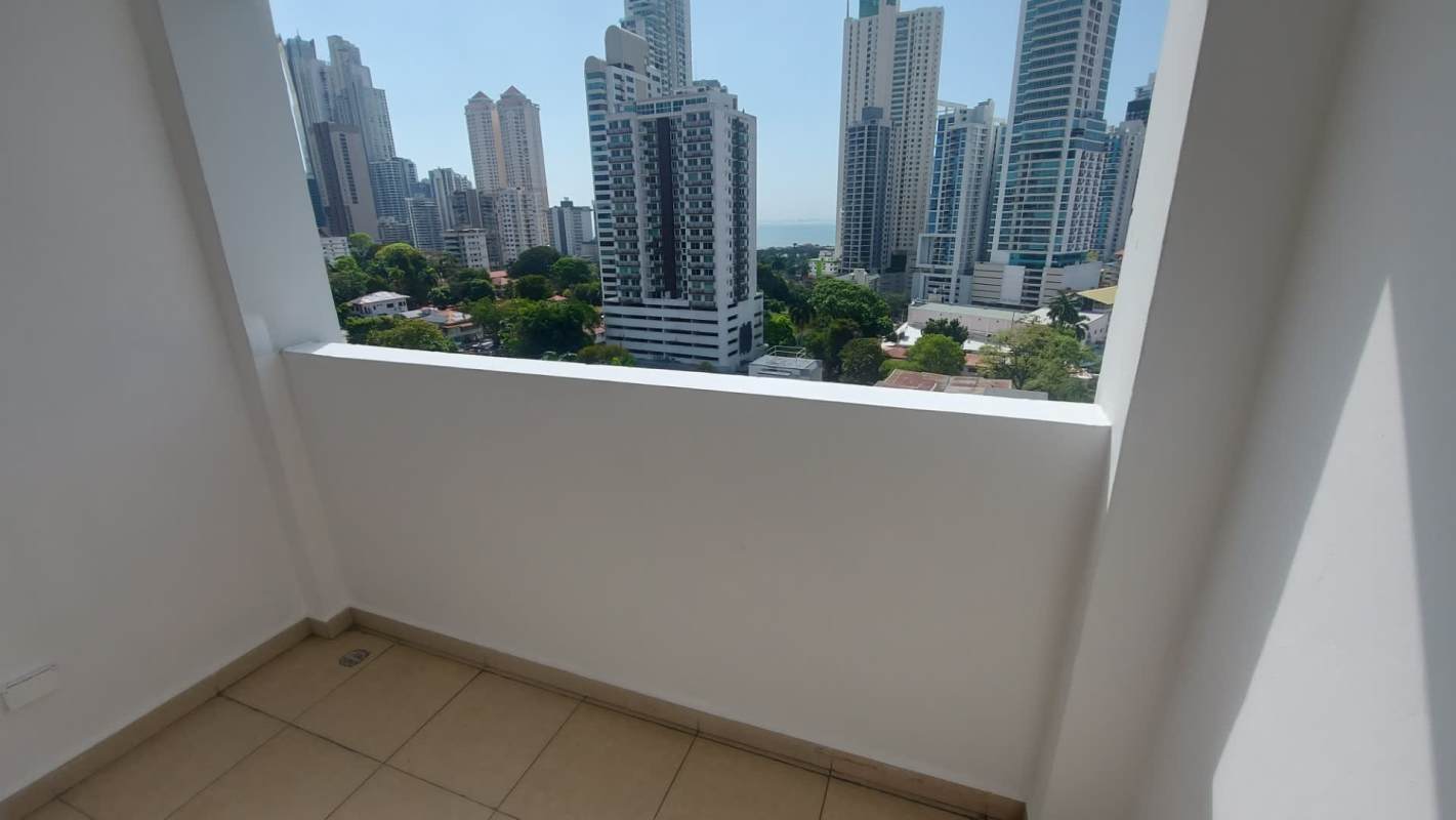 Private balcony with neighborhood views at PH Bella Vista Gardens Panama City