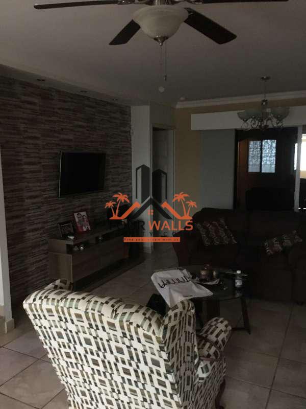 Large bedroom with tile floor and natural light in house for sale Brisas del Golf Panama