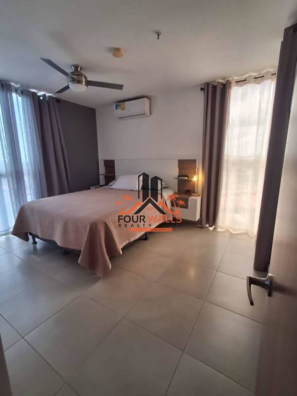 Private balcony overlooking residential area in PH Portoalegre Villa Lucre Panama