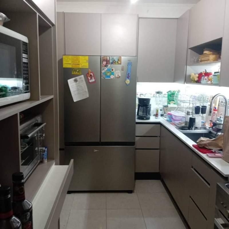 Private terrace with enclosed AC sunroom overlooking backyard in Condado Gardens