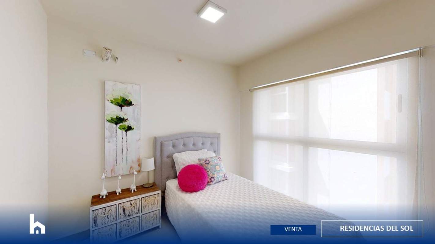 Clean contemporary bathroom with ceramic tiles in Residencias del Sol Panama City