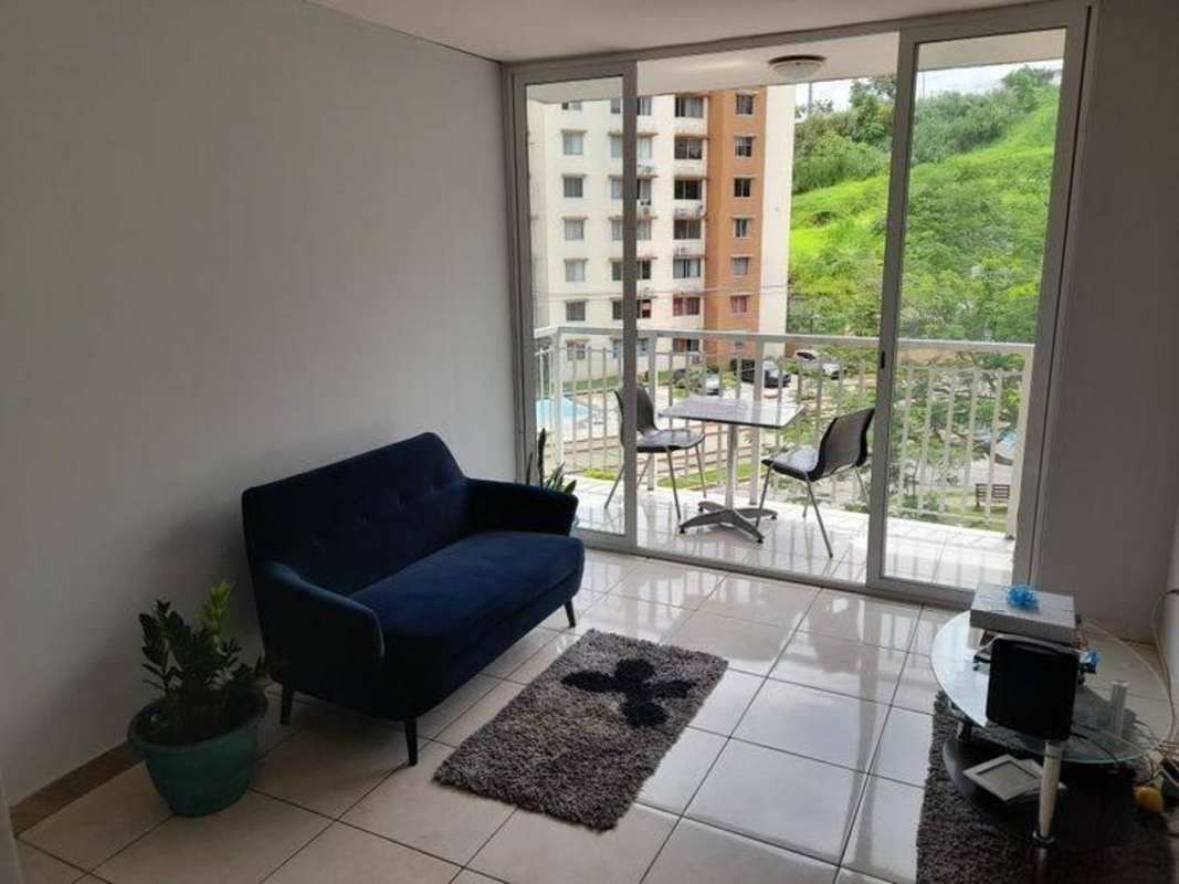 Living room with balcony Edificios Mallorca Los Andes Panama City