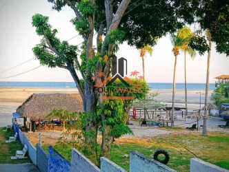 Spacious living room with natural light in beach house San Carlos Panama for sale by Hola Realty