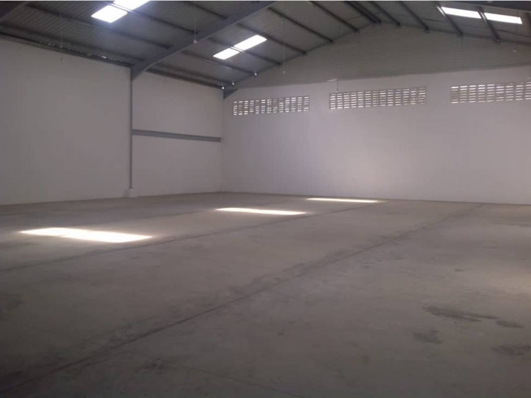 Loading ramp dock area inside industrial warehouse Parque Industrial Las Americas Pacora Panama