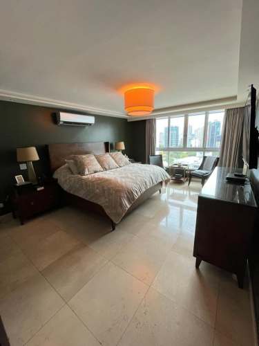 Open-plan living city ocean views PH Marbella Tower Panama