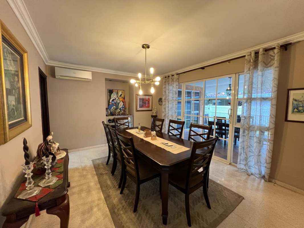 Spacious covered patio with garden and gazebo luxury house in PH Costa Bella Costa del Este Panama