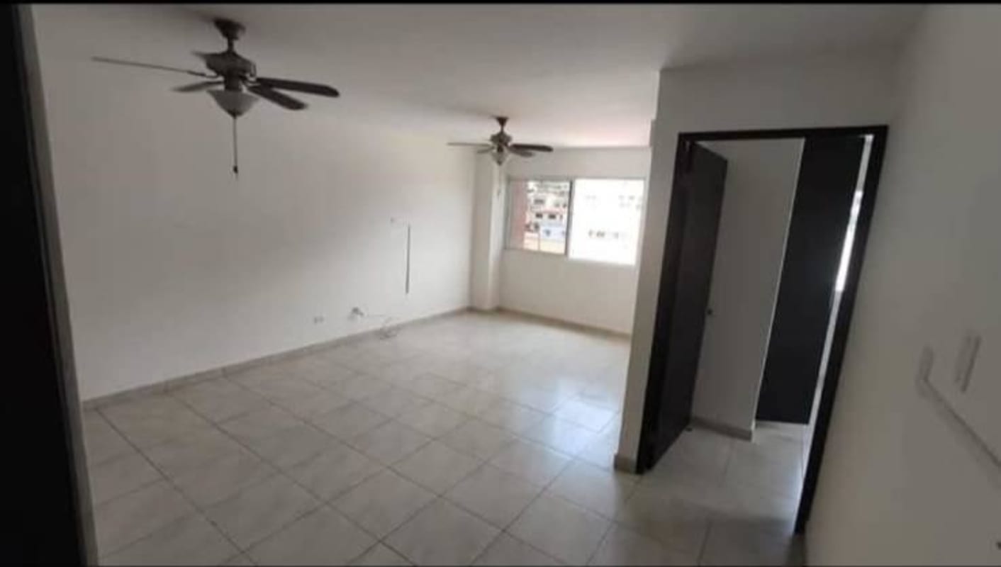 Spacious living dining area with ceiling fans tiled floor Condado del Rey