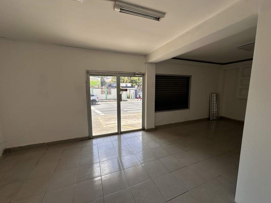 Interior open plan commercial space with fluorescent lighting Carrasquilla Panama