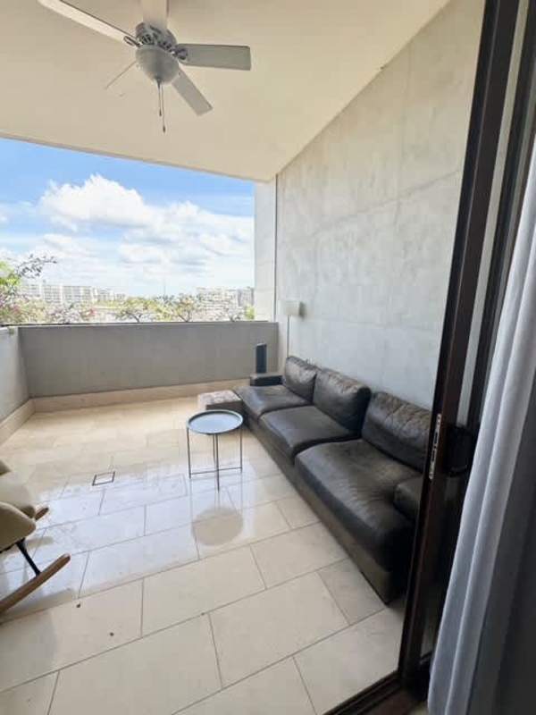 Large master bedroom marble floors balcony ocean views PH Garden Punta Pacífica