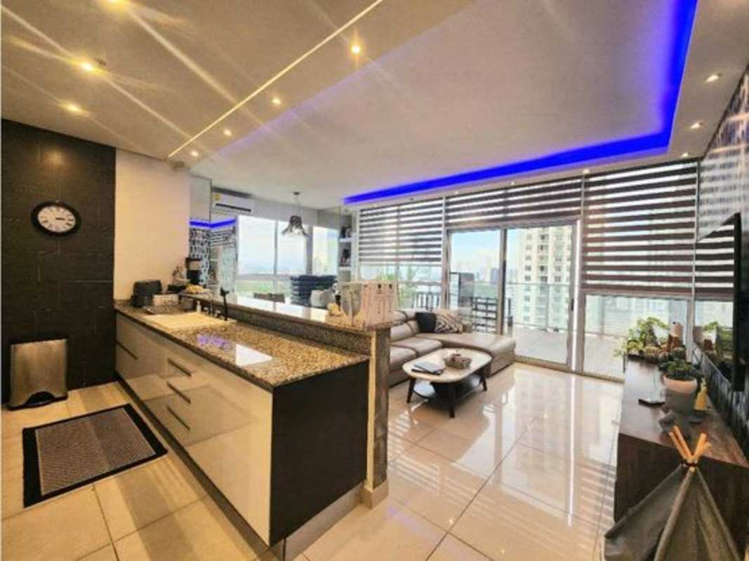 Furnished master bedroom with AC, closet and city view window in PH San Francisco Bay