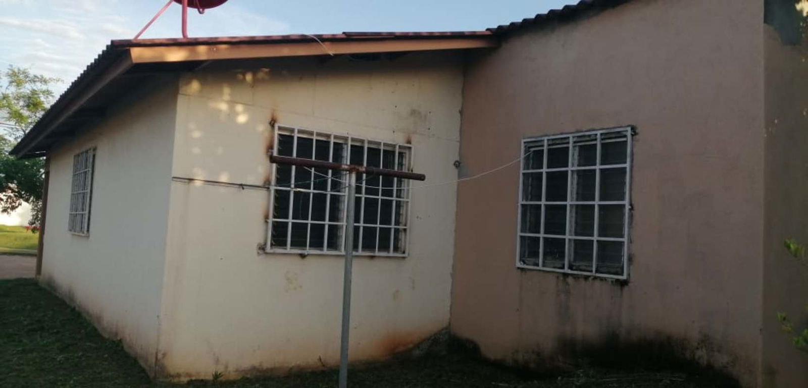 Neighborhood playground and green park in Santa Isabel Pacora Panama City