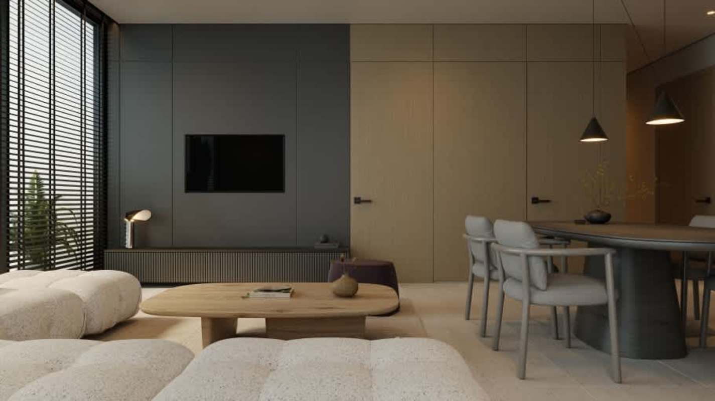 Modern bedroom with city view panoramic windows PH ParkSky Obarrio Panama