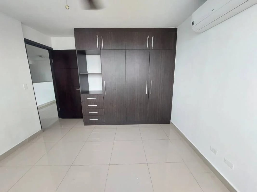 Spacious living dining area with balcony access in PH Los Angeles Tower Betania Panama