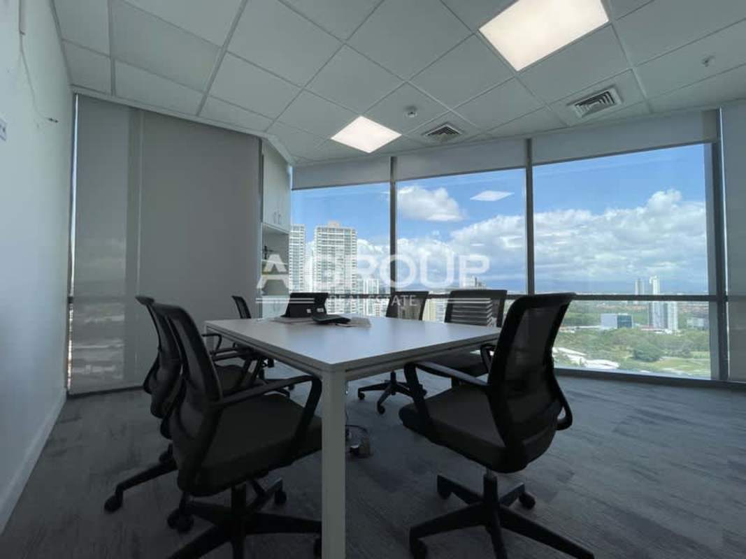 Modern conference room with city views in Costa del Este Panama