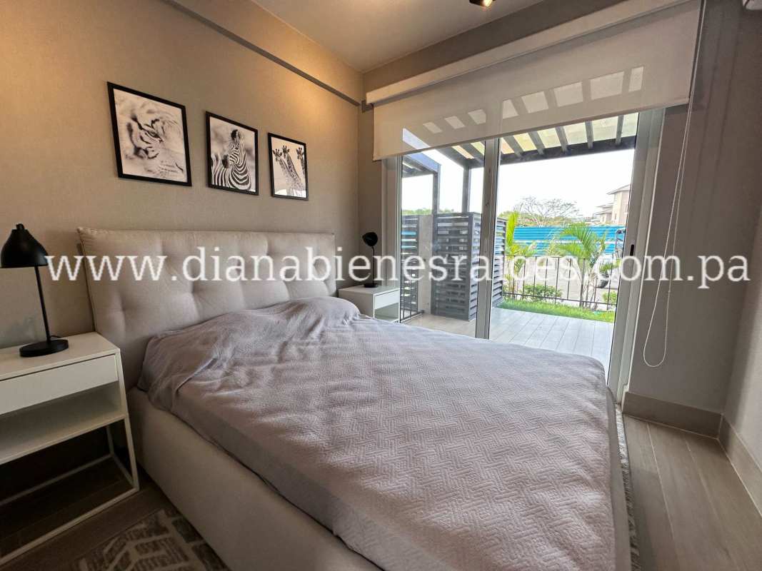 Private outdoor terrace balcony beach house Riviera del Pacífico Panama